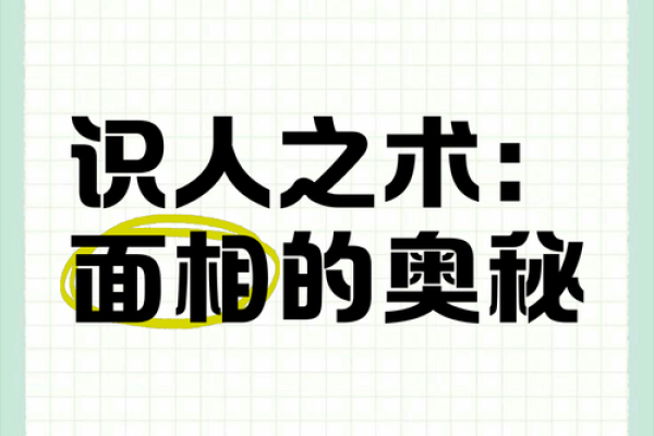 面相奥秘：大小深浅之间的命运密码