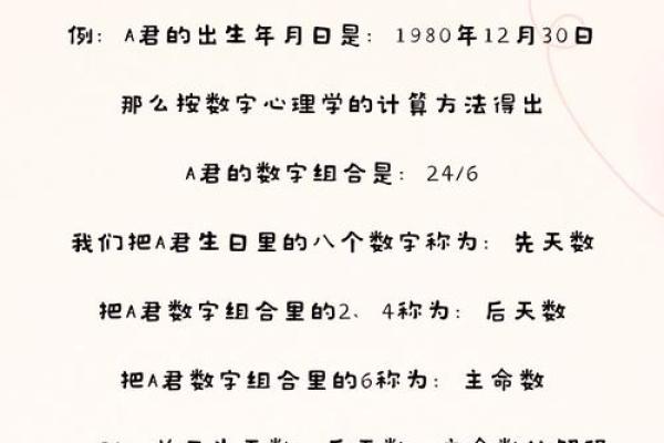 命理数计算大公开，揭开你的命运之门
