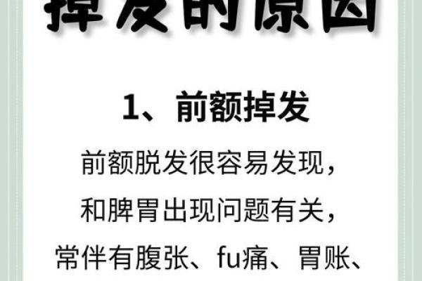 前额掉发面相之谜