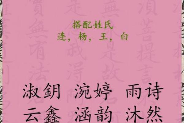 打造个性化潮流女孩名字，尽显独特魅力