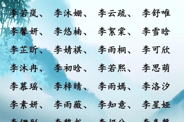 一九宝宝名字精选