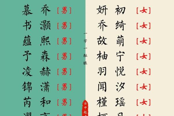一九宝宝名字精选