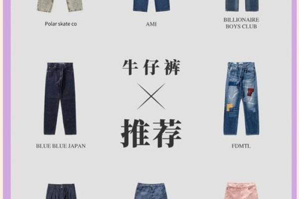 牛仔裤品牌命名创意指南：打造独特品牌形象的秘诀