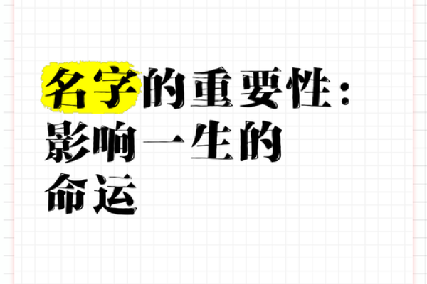 名字益处多：探究好名字对个人命运的积极影哿