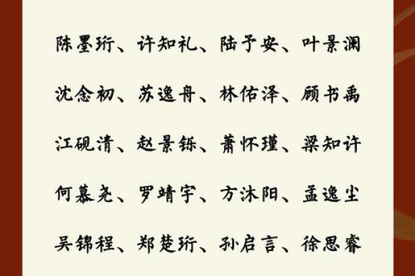 精选项姓男孩名字：独特韵味与文化内涵并釿