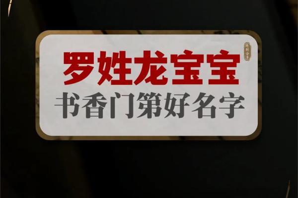 时尚罗姓男宝宝名字推荐：优雅大方，寓意深远