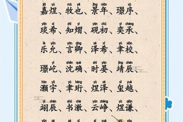 2013年出生男宝宝名字精选
