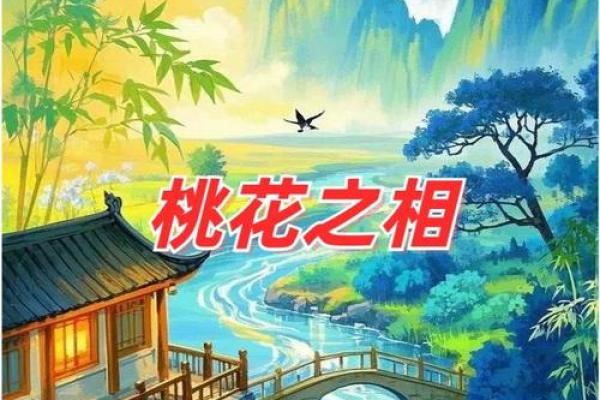 地支相合桃花盛，生活美满如画卷