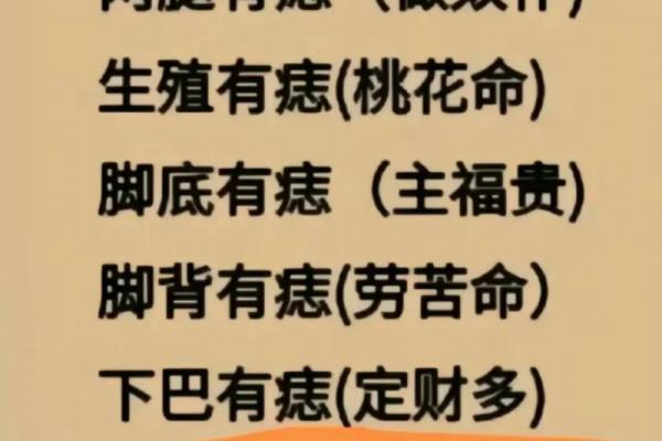 旺妻痣相：揭秘招财旺夫的秘密部位