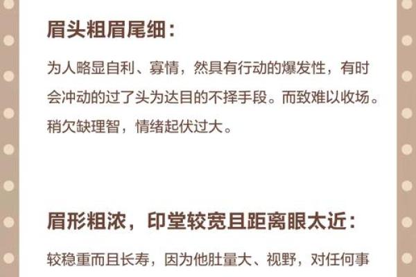 乱眉面相揭秘：揭秘你的命运密码！