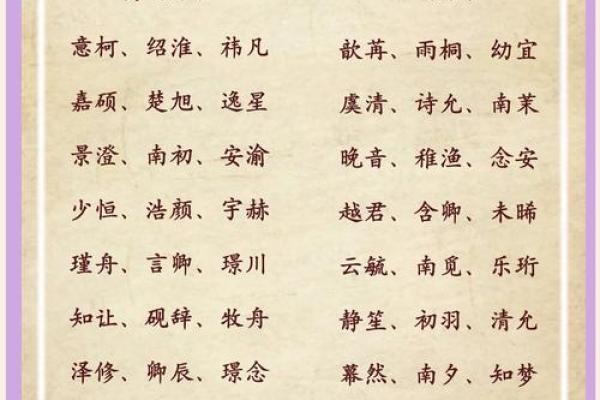 底姓宝宝名字：巧思汇聚，独具特色