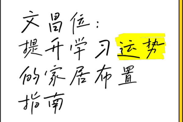 文昌位布局攻略：轻松提升运势，开启智慧人生