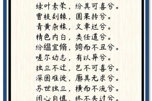 名字如橘，温暖又清新——橘姓取名案例分枿