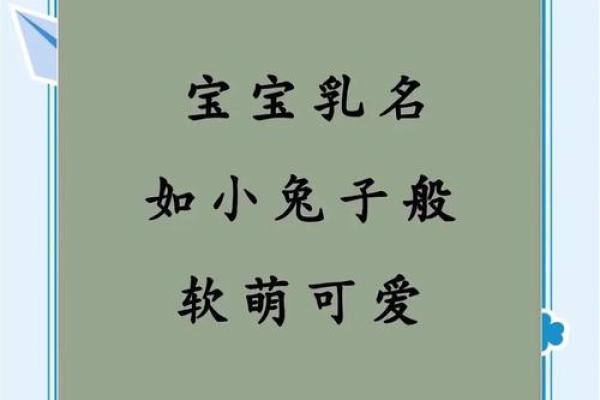 狗宝宝可爱乳名推荐