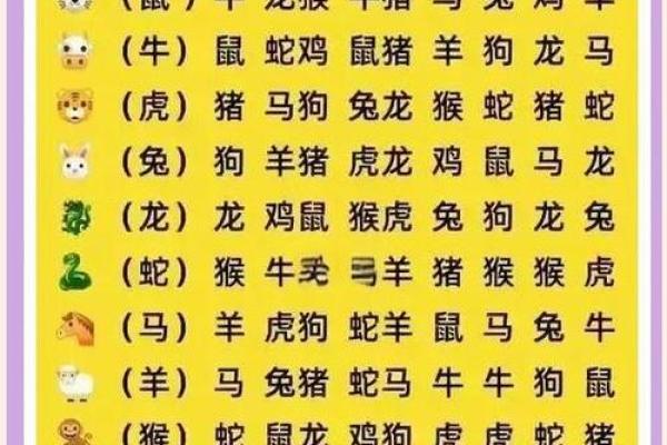 生肖相克大揭秘：地支相克背后的秘密
