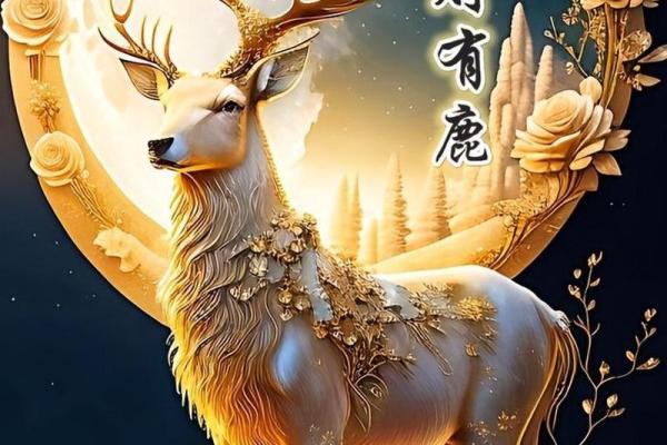 招财鹿风水画，财运亨通必备神器