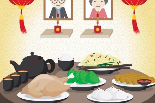 春节里的团圆饺子与拜年习俗