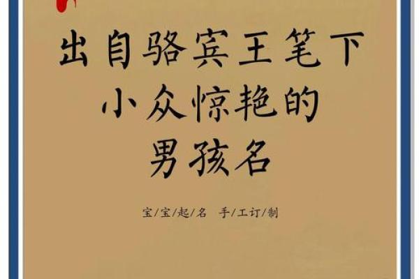骆姓名字解析：解读独特男名的文化内涵