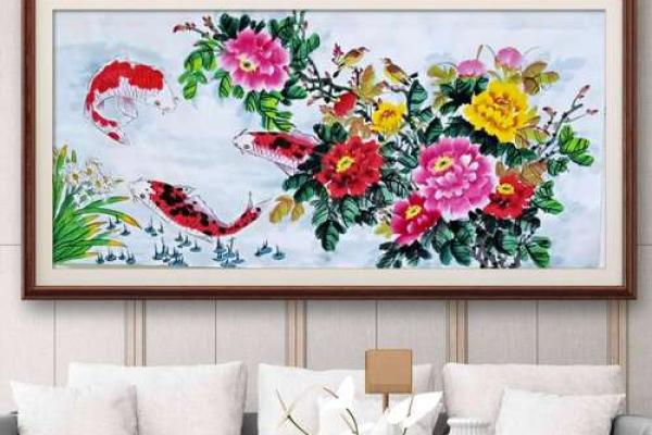 家中挂此画，财运滚滚来，富贵满堂春