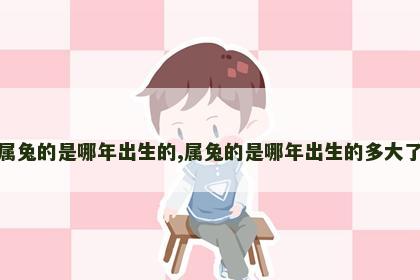 属兔的是哪年出生的,属兔的是哪年出生的多大了