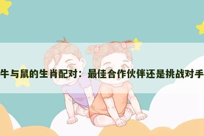 牛与鼠的生肖配对：最佳合作伙伴还是挑战对手