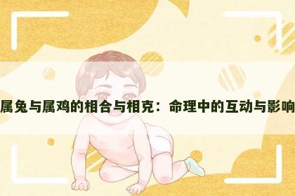 属兔与属鸡的相合与相克：命理中的互动与影响