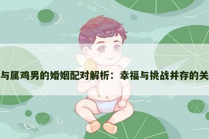 属猪女与属鸡男的婚姻配对解析：幸福与挑战并存的关系之道